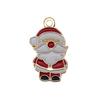 Mix 56 Gota de Natal Óleo Liga DIY Jóias Acessórios Papai Noel Boneco de Neve Sino Alce Pulseira Pingente