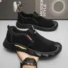 Zapatos de Protección Laboral de Otoño de Corte Bajo para Trabajo en Construcción Slip-on de Suela Gruesa Antideslizantes Zapatos de Trabajo Ropa de Trabajo Zapatos de Moda Zapatos Casuales para Hombre