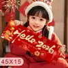 Decoraciones de Año Nuevo Nuevas, Día de Año Nuevo, Nochevieja, Feliz Año Nuevo, Pancartas de Mano, Accesorios para Fotos de Niños de Jardín de Infancia