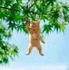 Nuevos Productos Transfronterizos Serie Mariposa Suministros para Interiores de Automóviles Colgantes Decorativos de Gato de Moda Accesorios para Llaveros