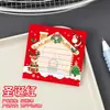 Notas Adesivas de Natal, Papel de Recado para Rasgar, Notas de Mensagem para Escritório, Blocos de Notas Adesivas Transfronteiriços, Papelaria Adesiva