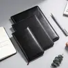 Cuaderno Negro A5 Cubierta Engrosada A6 Simple Oficina de Negocios Cuaderno Cosido Extra Grande B5 Cuaderno Venta al por Mayor en Stock