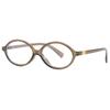 Gafas lisas retro ovaladas de montura pequeña anti-luz azul estilo nerd medio antiguo Gafas marco estilo Zhang Yuanying Homegirl moda
