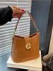 Moderna, Sencilla, Piel Suave, Diseño de Nicho, Bolso Elegante para Mujer, Bolso de Hombro para Mujer, Bolso de Axila, Bolso Transfronterizo para Mujer, Bolso