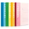 Cuaderno B5 Tapa Blanda Deli 7662 Cuaderno con Encuadernación Inalámbrica Bloc de Notas 7663 Mayoreo