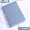A5 Imitação de pano Couro Business Notebook personalizado logotipo imprimível Simples criativo Thickened Notepad Office Papelaria