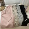 Pantalones de Pierna Ancha Rectos de Tubo Divididos con Suelo de Nube para Mujer, Novedad Primavera 2023, Sueltos, Casuales, Adelgazantes