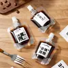 Bolsas Desechables para Empaque de Líquido de Espresso, Bolsas para Llevar Cold Brew, Bolsas Selladas Transparentes Engrosadas con Boquilla Líquida para Hielo Goteo