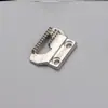 Acessórios para Máquina de Costura Doméstica Antiga Bobbin Cover Bobbin Case Lock Case Huayang Aço Inoxidável Peônia Borboleta