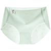 Ropa interior para mujer de seda de hielo desnuda ultrafina, cintura media sin costuras, 7A bacteriostática, entrepierna de algodón, diseño jacquard, secado rápido, apta para yoga
