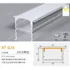Canal de Aluminio para Luz Lineal LED al por Mayor del Fabricante, Luz Lineal con Borde, Canal de Luz de Aleación de Aluminio, Perfil de Canal de Aluminio para Luz Lineal