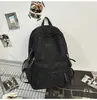 Nueva Mochila Escolar para Estudiantes de Secundaria y Preparatoria Transfronteriza para Mujer con Estampado de Gran Capacidad Mochila Casual Simple Nicho