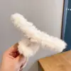 Pinza para el Pelo de Flor para Cabello Grueso en la Parte Trasera de la Cabeza, Pinza para el Pelo de Lazo Linda y Sencilla, Tamaño Grande para Mujeres, Popular Pinza de Tiburón de Acrílico