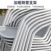 Mesa Pequeña y Sillas para Balcón Juego de Tres Piezas, Mesa y Sillas de Té de Ocio, Mesa y Sillas de Exterior, Patio al Aire Libre, Mesa Plegable Blanca de Vidrio para Exteriores