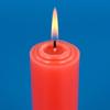 Fábrica al por mayor de velas comunes de encendido y apagado para el hogar, sin humo, insípidas, rojas, blancas y amarillas, cilindro grueso de cera de Buda