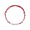 Pulsera de Playa Cuerda de Mano para Niña Bambú de la Suerte Cuerda Roja 2023 Nuevo Diseño de Nicho Tobillera Regalo para Mujer Tejida