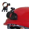 Clip para Luz Lateral de Casco de Bomberos y Rescate Montado en Riel Soporte para Linterna Lateral de Sombrero Clip Sujeta Luces de Enganche