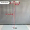 Accesorios de Boda Anillo de Cortina de Alambre de Hierro Soporte para Cortina de Cuentas de Cristal Redondo Soporte con Borla Soporte Guía para Pasillo
