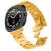 Adequado para Pulseiras do Samsung Watch8/9, Nova Pulseira de Aço Inoxidável Metálico Tipo H da Samsung