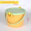 Caixa de Armazenamento de Brinquedos de Desenho Animado, Caixa de Armazenamento de Lanches Doméstico, Balde de Armazenamento de Plástico para Lembranças, Balde para Imersão dos Pés Infantil, Balde para Coletar Conchas na Praia