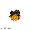 Broche de Fantasma Blanco de Halloween Personalizado Divertido Insignia de Calabaza Diamante de Fiesta Navideña Dibujos Animados Accesorios para Niños