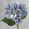 Flor Artificial Grande Hortênsia Hortênsia de Casamento Hortênsia Colorida Impressa em 3D Decoração Floral para Casa Flor de Seda Transfronteiriça