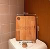 Tabla de cortar sólida de madera para el hogar, resistente al moho y antibacteriana, tabla de cortar de cocina para niños y comida para bebés, tabla de cortar de frutas