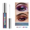 Delineador de Ojos Perlado de Colores Transfronterizo Sombra de Ojos Líquida con Brillo Fino Iluminador de Párpado Inferior Set de Maquillaje de Sirena que Cambia de Color