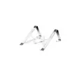 Soporte de Escritorio para Portátil de Metal, Soporte Elevador Plegable y Telescópico para Tableta de Transmisión en Vivo, Base de Refrigeración