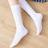 Calcetines cortos jk calcetines de felpa estudiantes calcetines de compresión para adelgazar piernas medias de seda blancas moda coreana calcetines blancos hasta la rodilla delgados