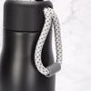 Botella de Agua Deportiva para Exteriores de Gran Capacidad y Aspecto Elegante con Cuerda, Vaso Termo de Acero Inoxidable 304 para Hombres y Mujeres, Vaso de Agua Portátil Simple