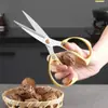 Tesoura de Aço Inoxidável para Uso na Cozinha, Tesoura para Ossos de Frango, Tesoura Doméstica de Liga Pesada, Tesoura de Alfaiate, Tesoura para Tecido, Tesoura Pequena, Tesoura de Aço