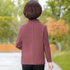 Abrigo de primavera de madre de mediana edad, abrigo corto, chaqueta de moda de traje pequeño de primavera y otoño para mujer de 40 y 50 años
