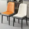 Cadeira de jantar minimalista nórdica para casa, cadeira de luxo leve, banqueta moderna de alta qualidade para hotel comercial, restaurante, com encosto, cadeira de mahjong