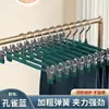 Percha de Acero Inoxidable Recubierta de Plástico para Pantalones, Antideslizante, Sin Marcas, para Uso Doméstico, Adecuada para Colgar Pantalones, Faldas y Ropa, Al Por Mayor