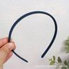 Diadema de Color Morandi Simple Rayada Dentada Antideslizante Sello de Presión para Lavado de Cara Todas las Combinaciones Hebilla para el Cabello Accesorios Coreanos para el Cabello
