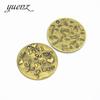 YuenZ DIY acessórios de joias de liga vintage pingente de amor atacado 32 * 32 mm S230