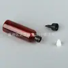 20 30 50 100ml Botella Marrón para Gel Botella con Gotero Exprimidor Botella Dispensadora de Tinte Botella de Plástico para Mascotas Botella con Boca Puntiaguda Mascota