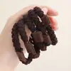 Nueva Banda para el Cabello de Celebridad de Internet Cuerda para el Cabello de Oso Banda Elástica Alta para el Cabello Adorno para la Cabeza Funda de Cuero Banda Elástica Banda para la Cabeza Duradera para Mujer