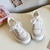 Zapatos de plataforma verdes frescos pequeños para mujer 2025 primavera nuevos con falda originales de nicho versátiles zapatos de estrella 6623
