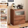 Novo Armário de Chá, Aparador, Armário de Armazenamento Integrado de Parede, Sala de Estar, Apartamento Pequeno, Pousada, Armário de Vinho Estilo Retrô, Armário de Café