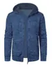 Nueva Sudadera con Capucha de Punto Jacquard Casual Deportiva para Hombre