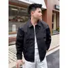 Nova coleção de primavera e outono: jaqueta da moda, de alta qualidade, estilo desconstruído com gola estilosa, perfeita para homens, oferecendo um visual moderno e descolado, e versátil o suficiente para ser combinada com vários looks; uma peça de outer wear de cor sólida