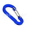 Suministro directo de fábrica Hebilla de alambre de acero con forma de calabaza No.5 color aleación de aluminio totalmente plana Hebilla para montañismo al aire libre Gancho rápido de resorte