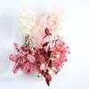 Paquete de material de flores eternas de bricolaje para Navidad, hortensia, cola de conejo, hierba, flores secas, grupo de abanicos, aromaterapia, flores flotantes, comercio exterior