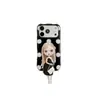 Diseño de muñeca Barbie de lunares grandes, adecuado para funda de teléfono iPhone 18 Pro Max, soporte Apple 17, 16, 15, y ofrece protección contra caídas