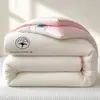 Núcleo de Colcha de Algodón Nuevo 2026, Colcha de Primavera y Otoño, Colcha Fresca Individual de Verano para Dormitorio de Estudiantes, Colcha Gruesa de Invierno, Adecuada para Todas las Estaciones