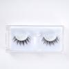 Tira autoadhesiva natural de doble cara transfronteriza pestañas postizas autoadhesivas pestañas postizas artificiales tallo negro de una pieza pestañas postizas suaves venta al por mayor