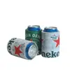 Venta al por mayor de todo tipo de materiales de buceo impresión cerveza bebida té de leche fondo Cola plegable latas aislantes cubierta de botella cubierta de taza
