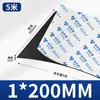 Almohadilla Amortiguadora Absorbente de Impactos Negra de Espuma Eva Espesada de Alta Densidad de 10-60 mm de Espesor con Tira de Esponja Selladora Adhesiva